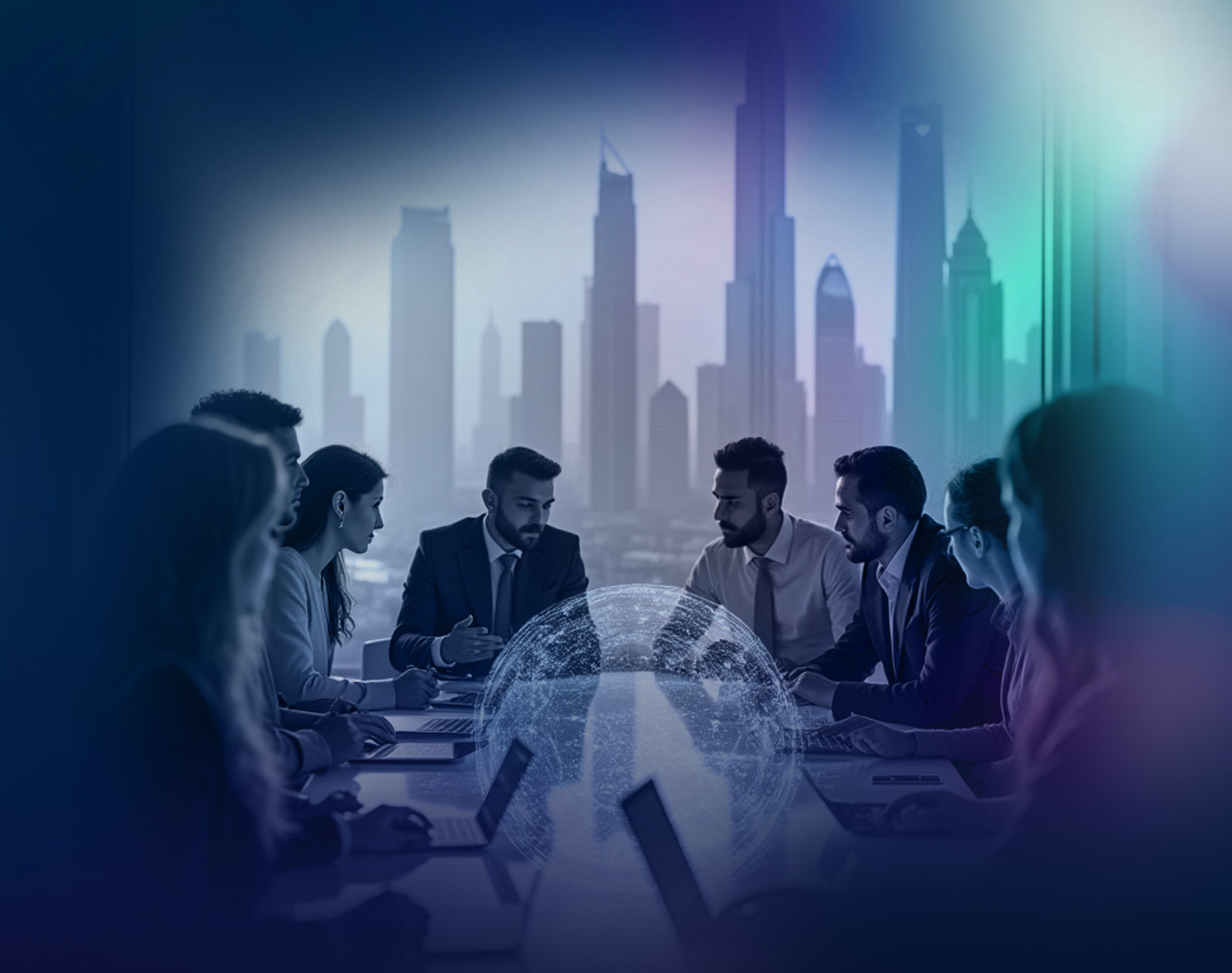 A professional team with high experience and qualifications seeking to achieve leadership